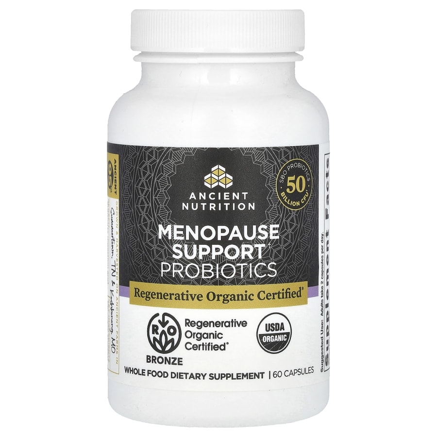 Ancient Nutrition Menopause Support Probiotics, 50 Billion CFU, 60 Capsules, view 3