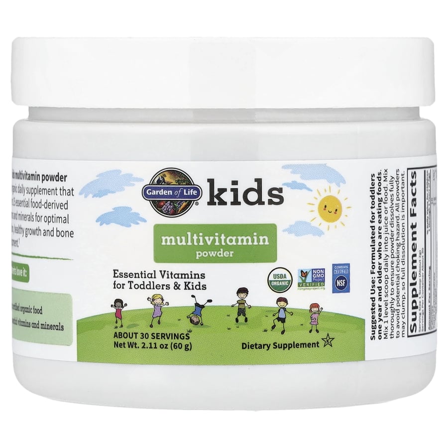 Garden of Life Kids Multivitamin Powder, 2.11 oz (60 g)