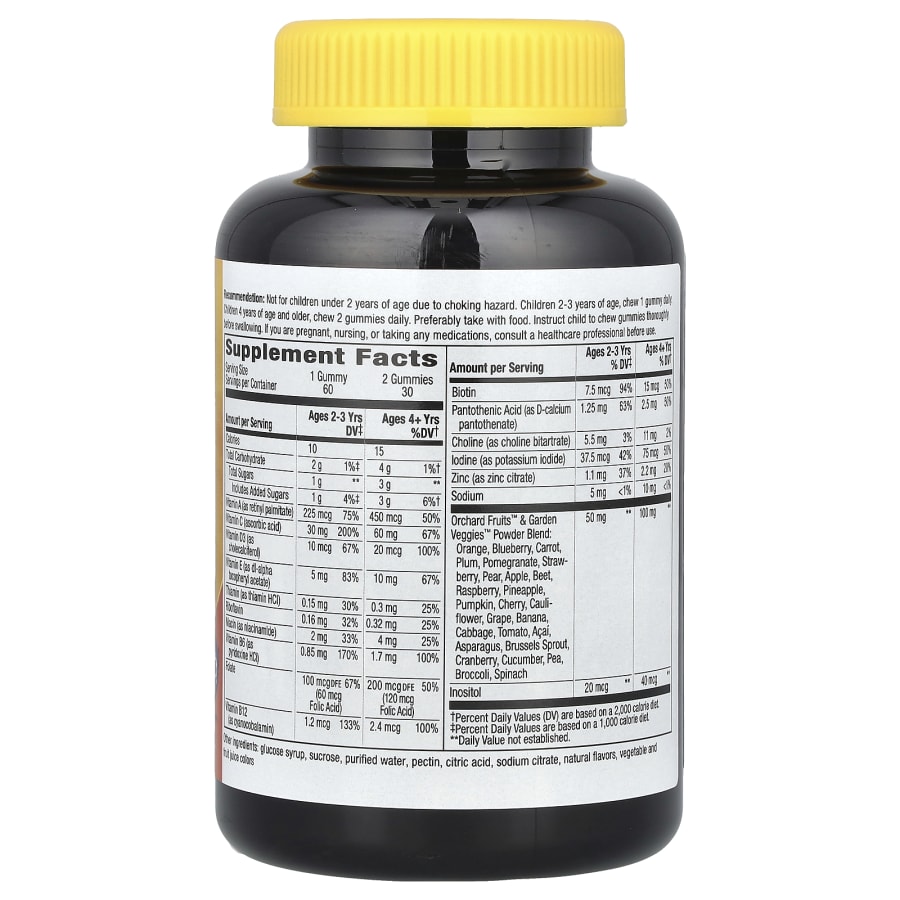 Nature's Way Alive! Kids, Gummy Multivitamin, Cherry, Orange & Grape , 60 Gummies, view 2