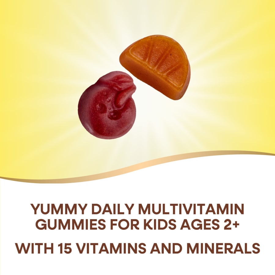Nature's Way Alive! Kids, Gummy Multivitamin, Cherry, Orange & Grape , 60 Gummies, view 4