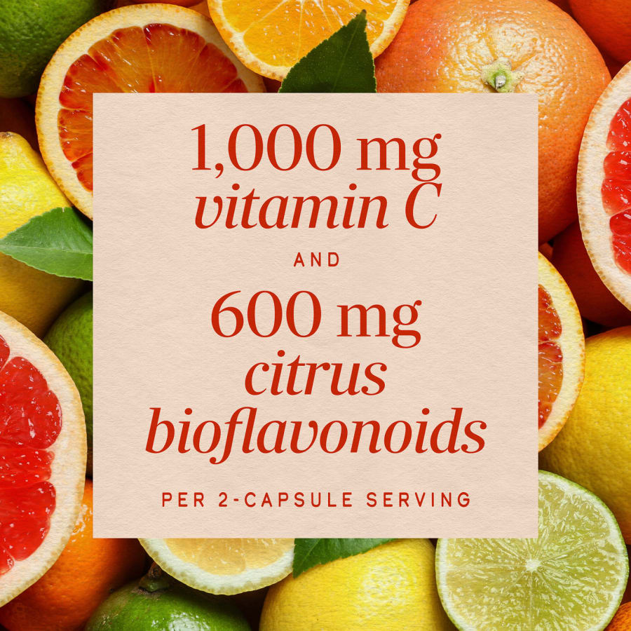 Nature's Way Vitamin C With Bioflavonoids, 250 Capsules, view 4