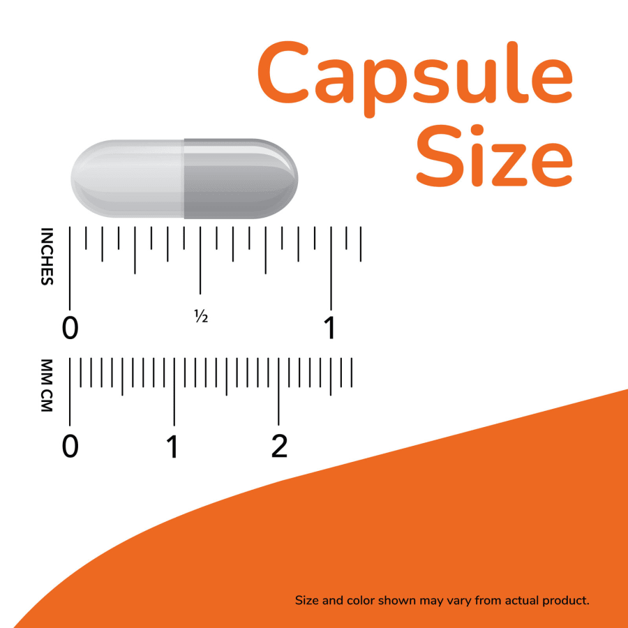 NOW Foods Taurine, 1,000 mg, 100 Veg Capsules, view 3