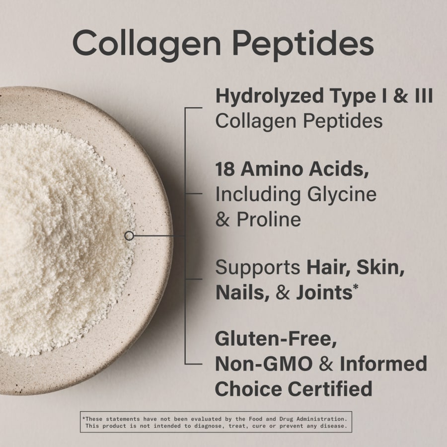 Sports Research Collagen Peptides, Unflavored, 16 oz (454 g), view 4